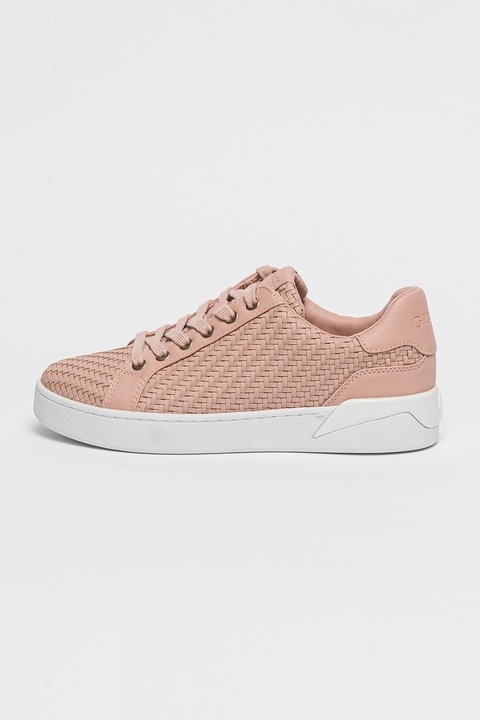 GUESS, Fonott sneaker, Púderrózsaszín