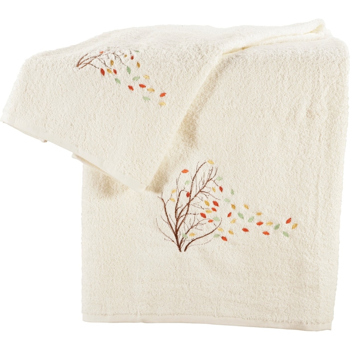 Set 3 prosoape, beauty home, Art 3315 ecru, 30x50, 50x90, 70x1, 40, 100% bumbac