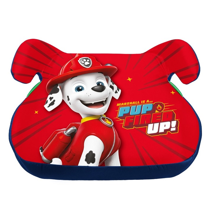 Scaun inaltator auto pentru copii, model Paw Patrol Marshal