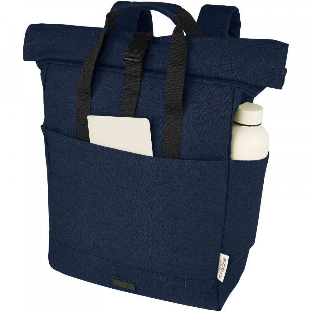 Rucsac laptop 15 inch, 2401E14730, Everestus, 32x56x12 cm, Bumbac, Albastru navy