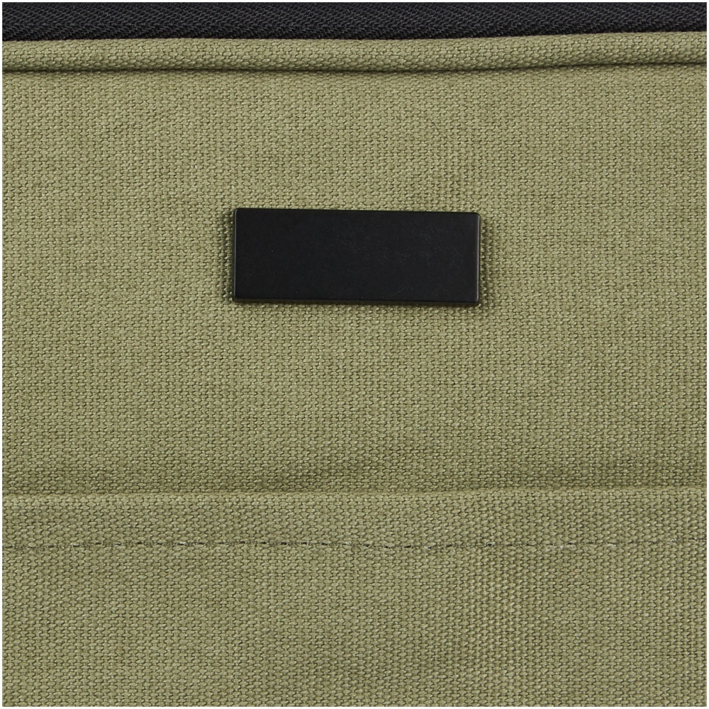 Husa laptop 14 inch, 2401E14727, Everestus, 38.5x26.5x2.5 cm, Bumbac, Verde olive