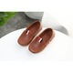Mocasini SuperBebeShop, Model Pirates, Piele ecologica, Baieti, Fara inchidere, Maro, 30