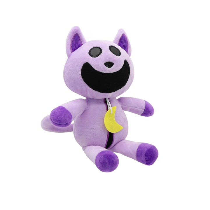 Jucari de Plus Impact Vision®, din desenul animat The Smiling Critters, culoare mov, 30 cm