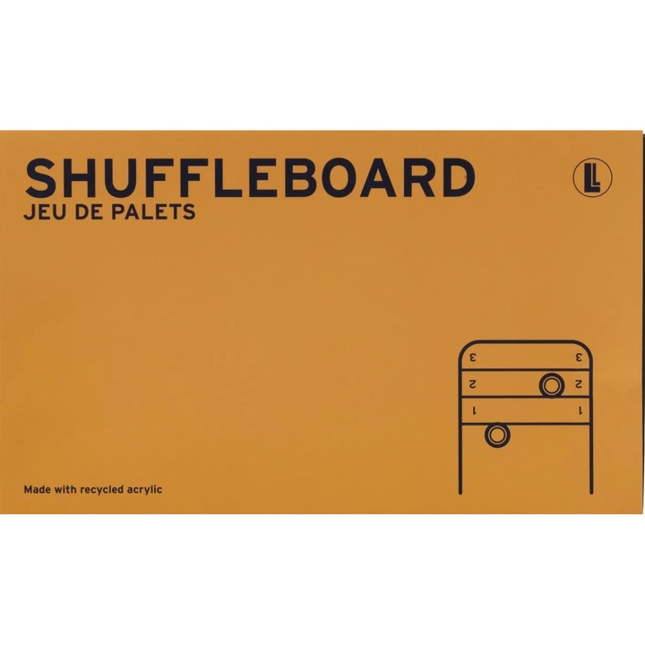 Настолна игра Shuffleboard, Yellow, 5г