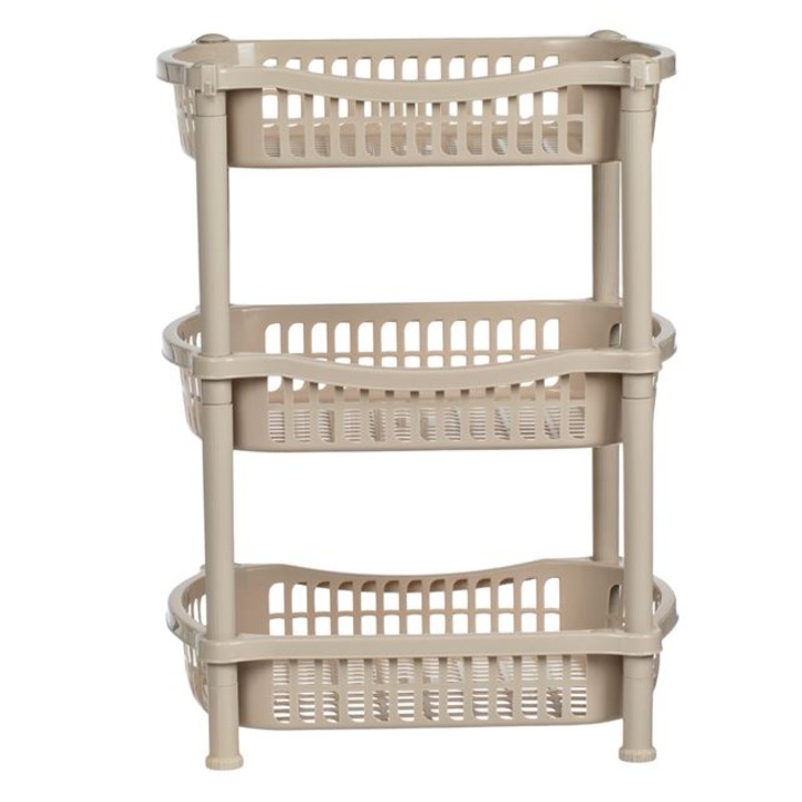 YLOTECH® műanyag konyhai polc 3 szintes 41x31x54cm