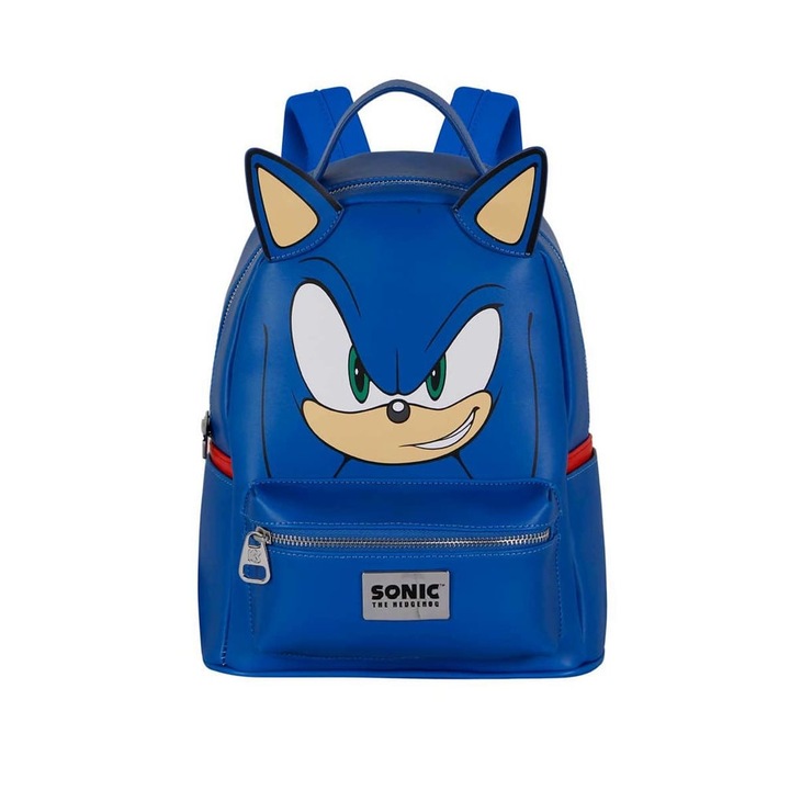 Rucsac Fashion Heady Sonic Face, 29 x 24.5 x 15 cm Albastru 29 x 24.5 x 15 cm