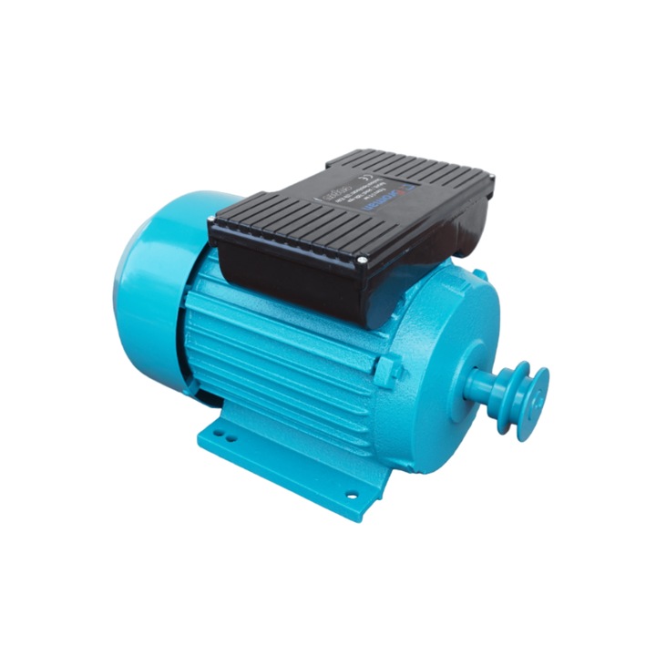 Motor electric monofazat 3KW - 3000 RPM, bobinaj din cupru, protectie la suprasarcina, fulie inclusa