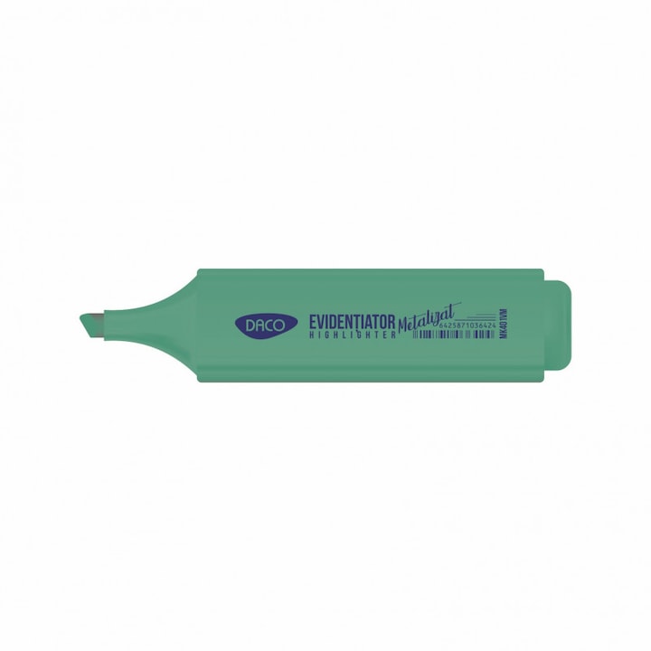 Marker Evidentiator verde metalizat Daco