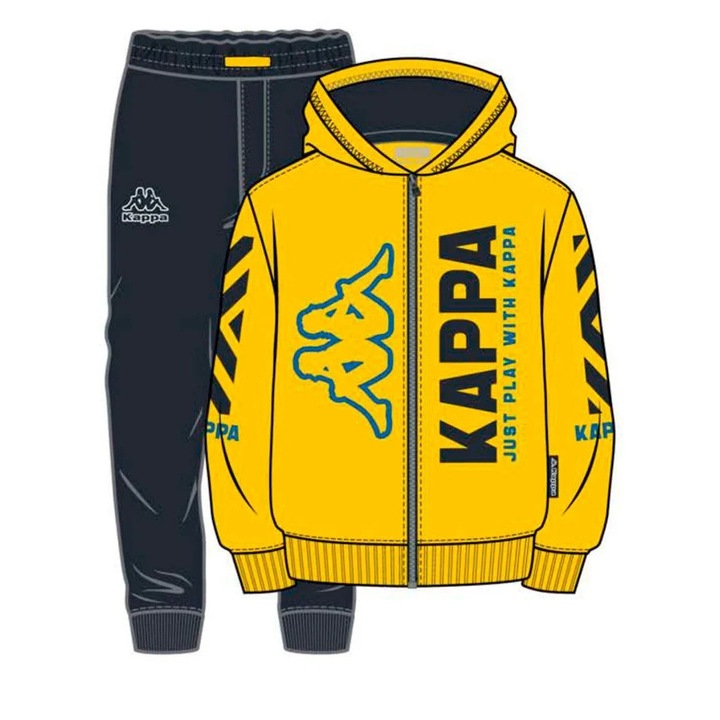 Trening baieti Kappa 8055T00003, Galben