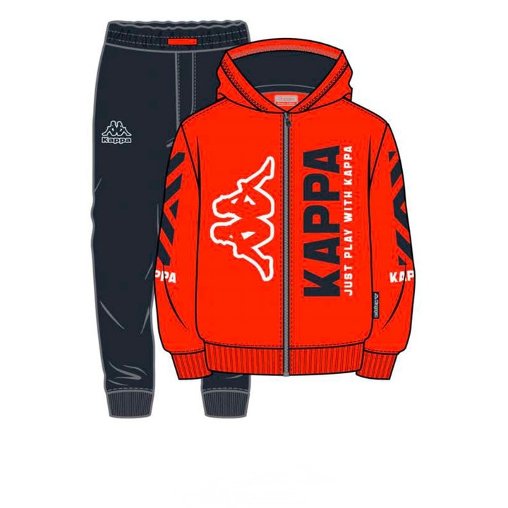 Спортен екип Kappa за момче 8055T00003 104 CM 4 години, Червен