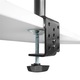 Állvány 2 monitorhoz Maclean MC-967, 13-27", 18 kg, fekete