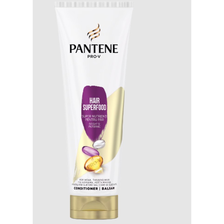 Balsam de par Pantene Pro-V Superfood, 220 ml