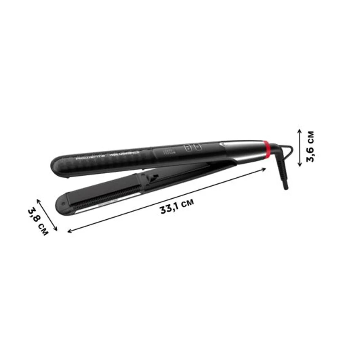 Преса за коса Rowenta Karl Lagerfeld Pro Stylist SF467LF0, Черна - eMAG.bg
