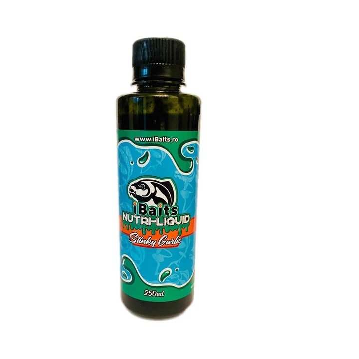 Attraktáns, iBaits, Nutri-Liquid, Stinky-Fokhagyma, 250 ml