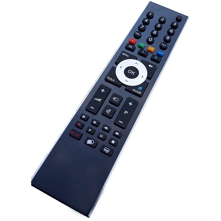 Telecomanda universala compatibila cu LCD Grundig-Beko TP6187R, neagra