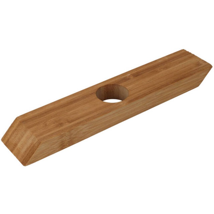 Fa borostartó, egy palackhoz, 25 x 5 x 2 cm