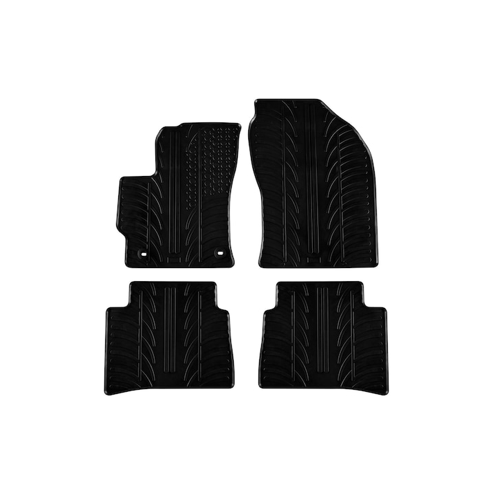 Set 4 covorase cauciuc dedicate Toyota Corolla E210 Touring Sports sau Sedan / Suzuki Swace 2019-prezent, inclusiv Hybrid, Gledring