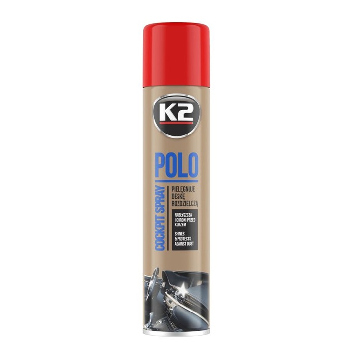 Polo K2 műszerfal szilikon spray, 300ml - Eper