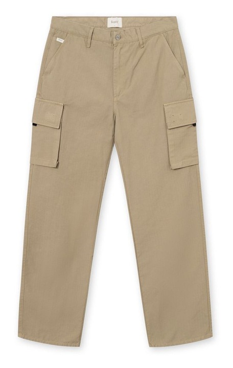 Pantaloni cargo Foret Hut, Bumbac, khaki, Kaki