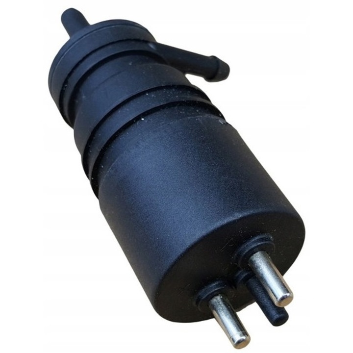 Szélvédőmosó szivattyú, Kompatibilis Mercedes E W210 95-03, S W126, C126 80-91, S W140 91-98 modellekkel, Műanyag, Fekete