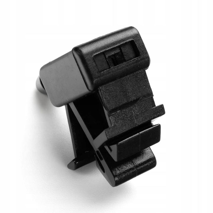 Szélvédőmosó fúvóka, Kompatibilis Citroen Berlingo, Peugeot Partner, Műanyag, Fekete