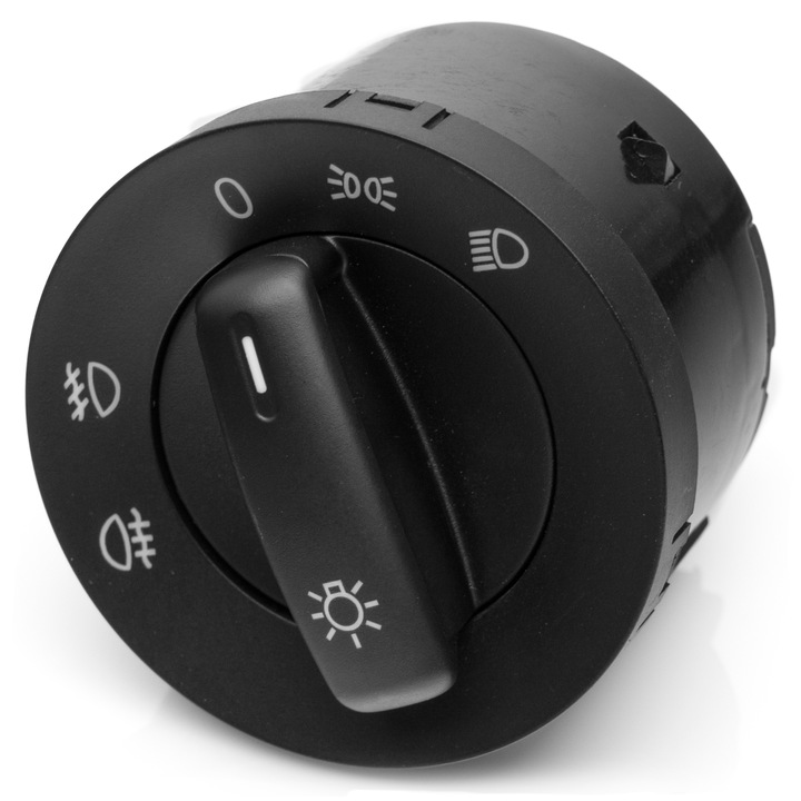 Bloc Lumini Cu Auto Si Proiectoare Compatibil Cu Volkswagen Passat B6 2005-2010, Golf V 2003-2009, Golf Plus 2005-, Jetta A5 2005-2010, Touran 2003-, Plastic, Negru