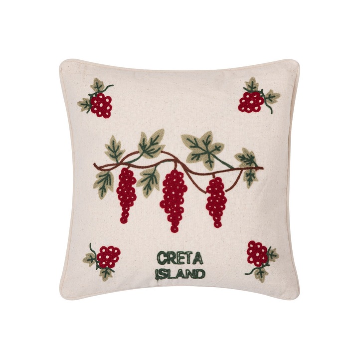 Fata de perna, Silk Fashion, Bumbac, Cu model, 45x45 cm, Multicolor