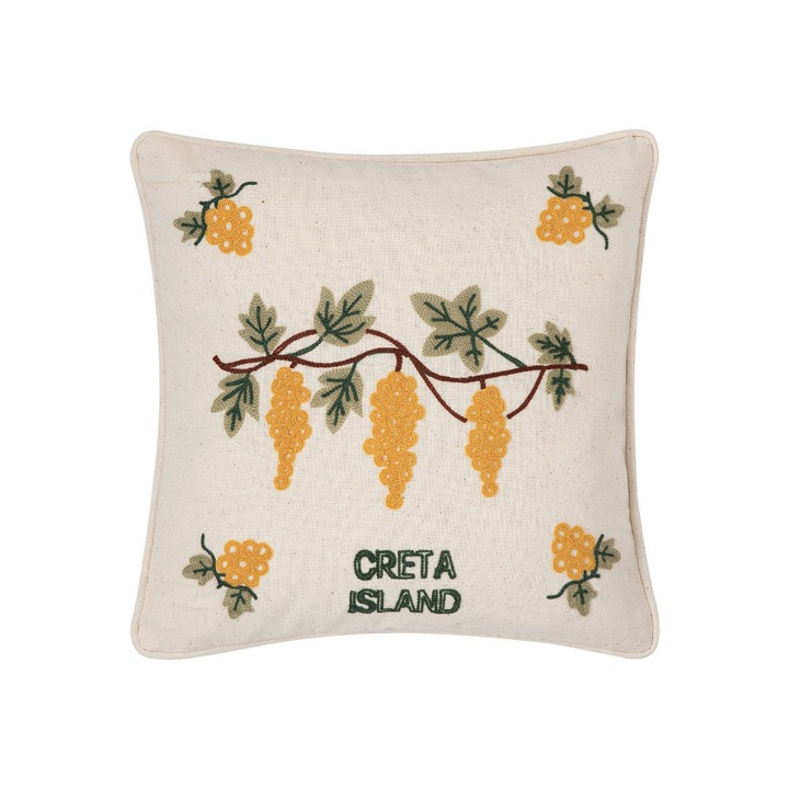 Fata de perna, Silk Fashion, Bumbac, Cu model, 45x45 cm, Multicolor