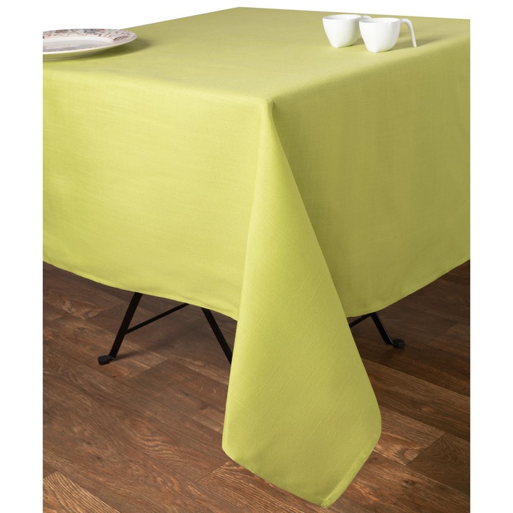 Fata de masa Silk Fashion, Galben, 160x210cm