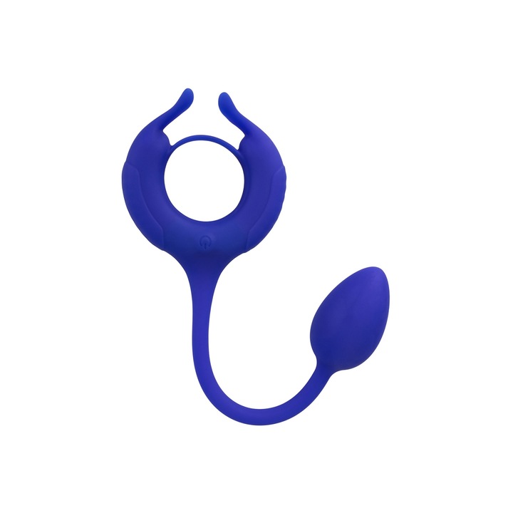 Inel, CalExotics Admiral Weighted Cock Ring, Vibratii puternice si greutate integrata