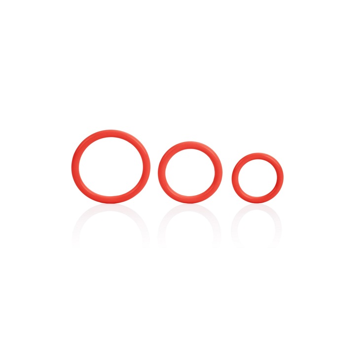 Inel CalExotics Tri-Rings, 4 cm, 5 cm, 6 cm
