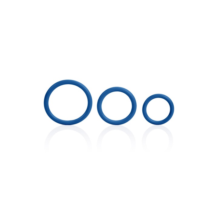 Inel, CalExotics Tri-Rings, 3 dimensiuni 4 cm/5 cm/6 cm