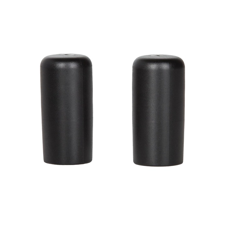 Комплект вендузи за стимулиране на зърната CalExotics, Силикон, Черен, 2.5 см