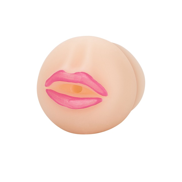 Маншон за секс помпа CalExotics Pure Skin, Реалистични устни, 5х6см