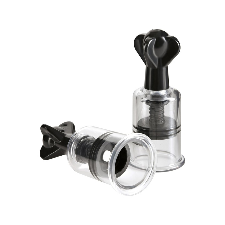 Комплект помпи Pipedream Super Suckers, Черен