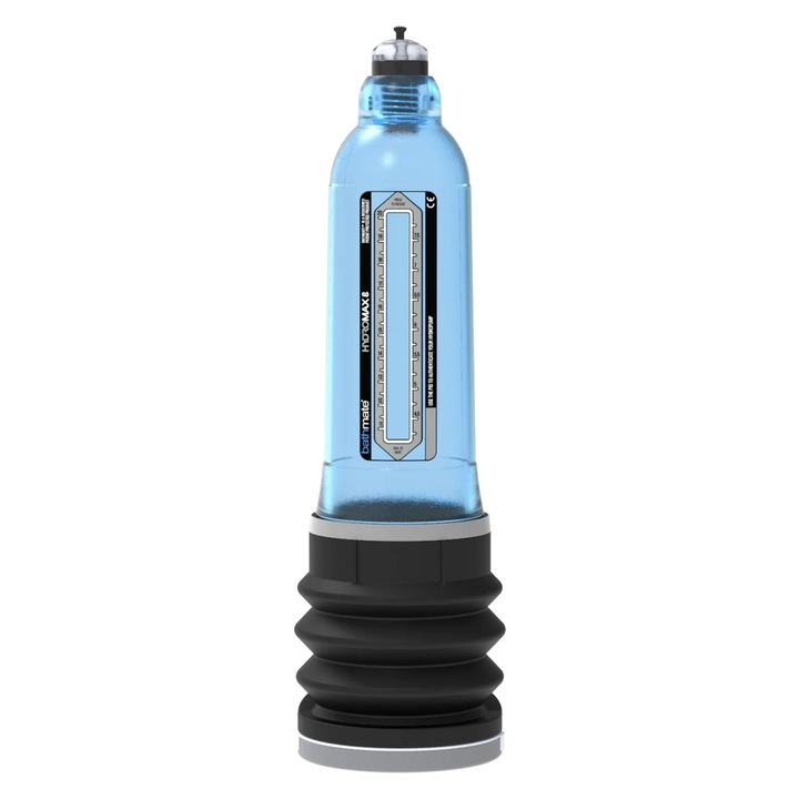 Секс помпа Bathmate Hydromax 8, за уголемяване, синя, 15-20см