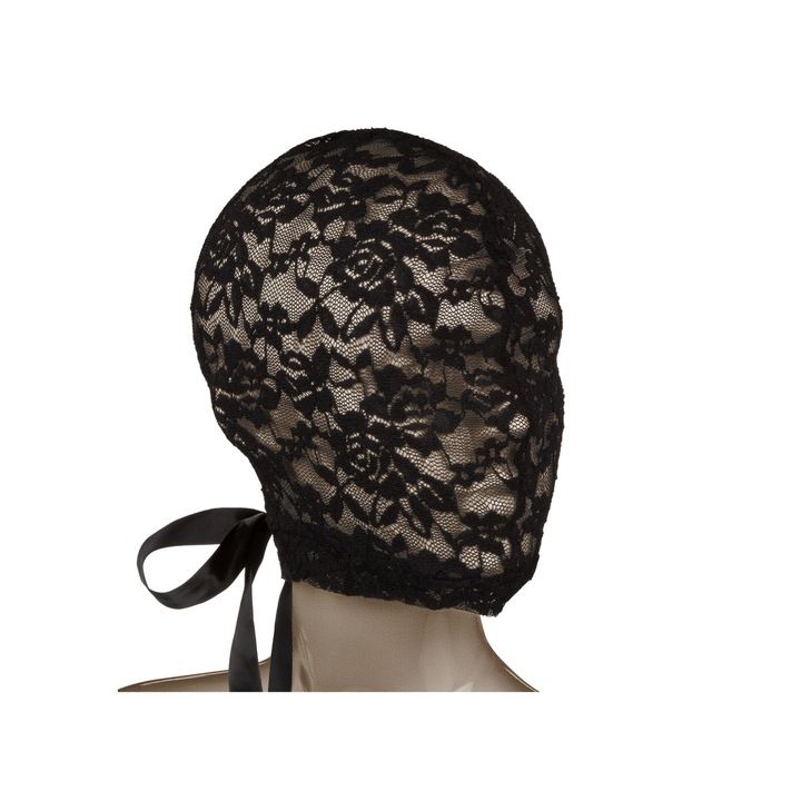 Бондидж маска CalExotics Scandal, Корсетна дантела, Черна