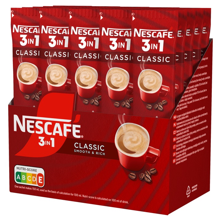 Nescafé 3in1 Classic dobozos, 28x16,5g