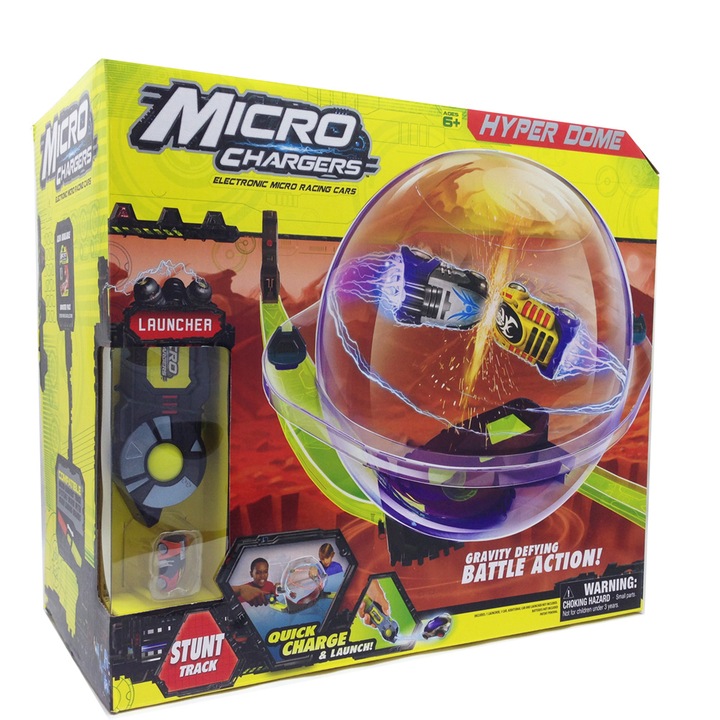 Купол за състезания Micro Chargers Hyper Dome - прозрачен, 270172