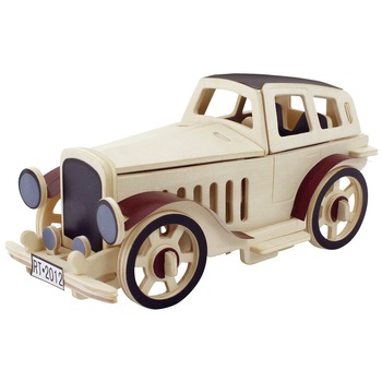 Puzzle Lemn 3D Robotime Classic Car 2 Puzzle Lemn 3D Robotime Classic Car 2
