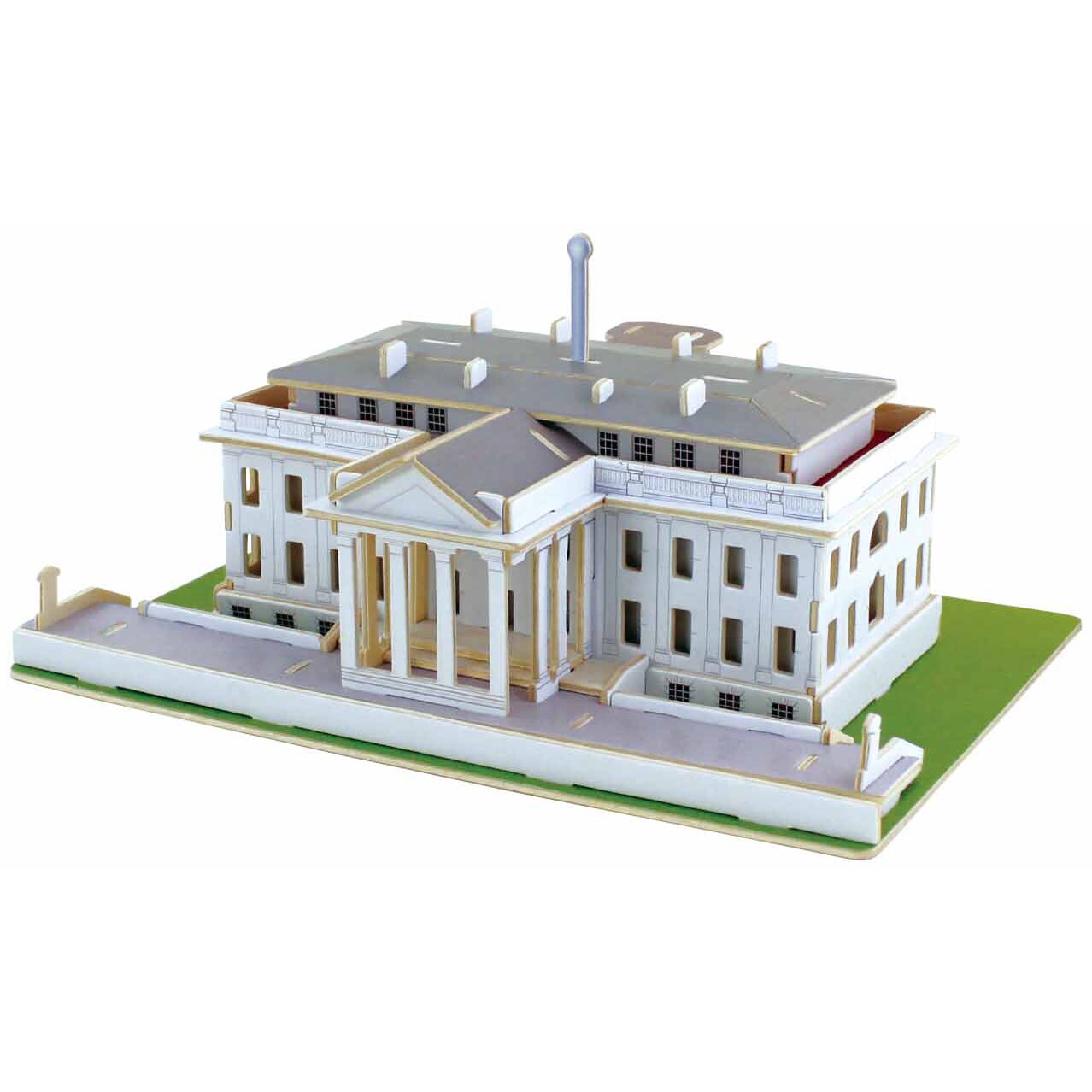 Puzzle Lemn 3D Robotime White House