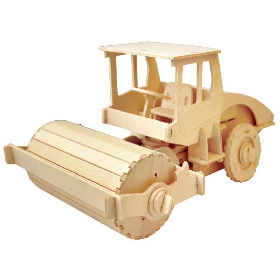 Puzzle Lemn 3D Masini cu telecomanda Robotime Roller