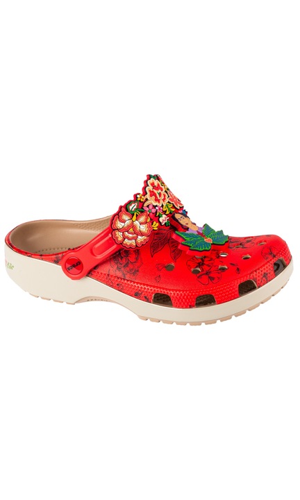 Flip-flop, Classic Frida Kahlo Classic Clog 209450, Piros, 43-44