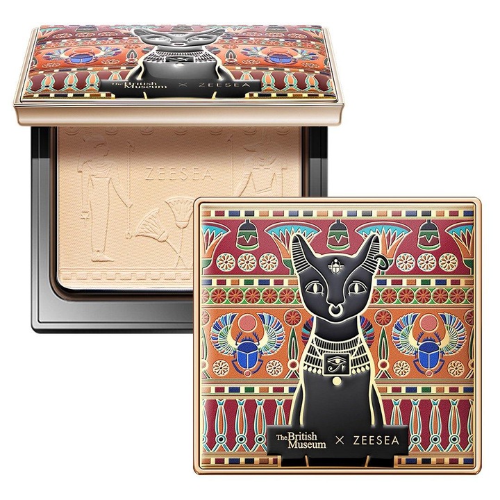 Zeesea Lightweight Anderson Cat Compact Powder AH02 Light Beige 8g