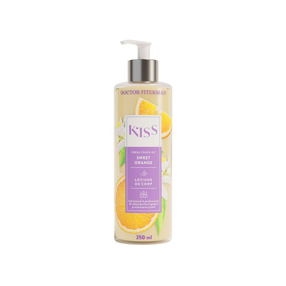 Lotiune de corp Kiss Doctor Fiterman Sweet Orange, 250 ml