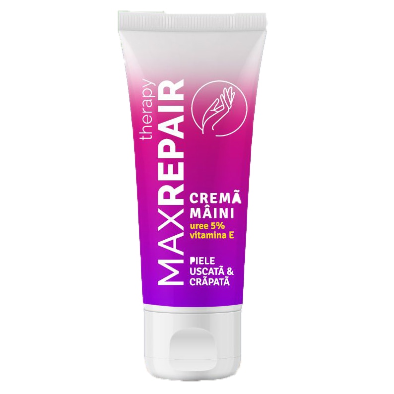 Crema de maini cu 5% uree Maxrepair Therapy, 50 ml, Doctor Fiterman