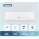 Aparat de aer conditionat Heinner Pearl 12000 BTU Wi-Fi, Clasa A+++/A+++, AI Smart, functie Follow/Avoid you, HAC-HS12EYEWIFI+++, alb