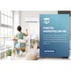 Aparat de aer conditionat Heinner Pearl 12000 BTU Wi-Fi, Clasa A+++/A+++, AI Smart, functie Follow/Avoid you, HAC-HS12EYEWIFI+++, alb