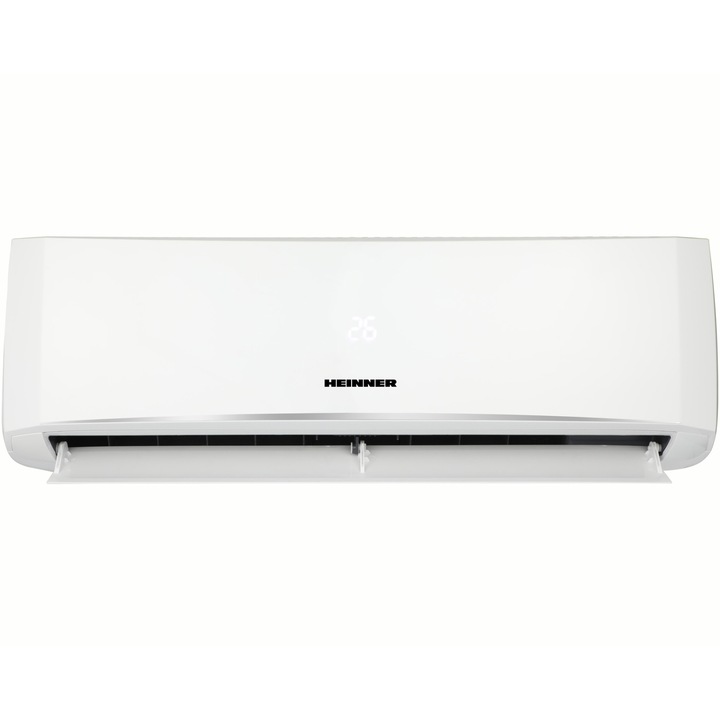 Aparat de aer conditionat Heinner 9000 BTU WI-FI, Clasa A++, kit instalare inclus 3m, functie iFeel, HAC-HS09KITWIFI++, alb
