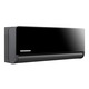 Aparat de aer conditionat Heinner BlackPearl 12000 BTU Wi-Fi, Clasa A+++/A++, functie Super Ionizare, Breeze away, Active clean, panou negru oglinda, HAC-BP12WIFI-BK